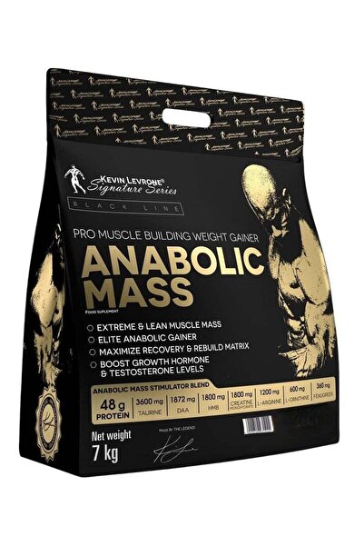 kevin levrone أنابوليك ماس، مكمل غذائي لبناء العضلات وزيادة الوزن، بنكهة الفانيليا، 7 كجم