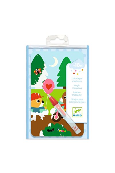 djeco Water painting set In the park, Djeco, edition for various ages