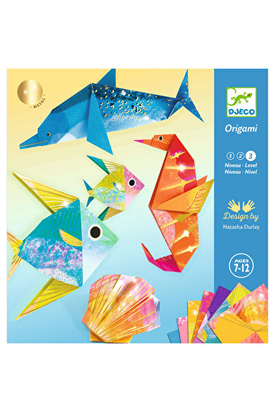 djeco Creative origami game Sea Creatures, Djeco, varied kids collection