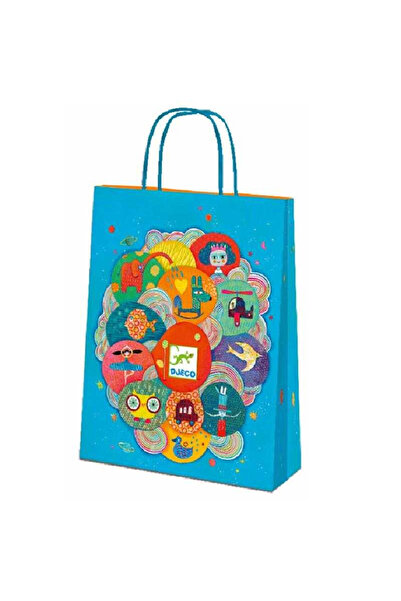 djeco Punga mare cadou din hartie, Djeco, editie multi-kids