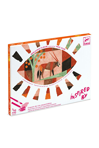 djeco Atelier acuarela Bauhaus Inspired by Paul Klee, Djeco, super rezistent