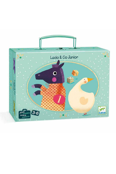 djeco Joc clasic Ludo & Co Junior, Djeco, super distractiv