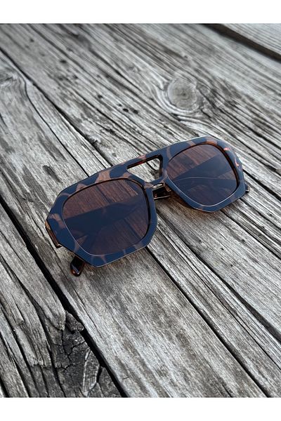 DEEPWELL Brown Women's Sunglasses Deepg10
