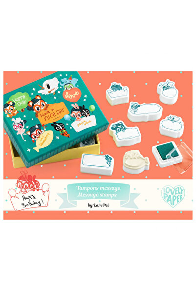 djeco Set stampile mesaje Lam, Djeco, selectie big kids