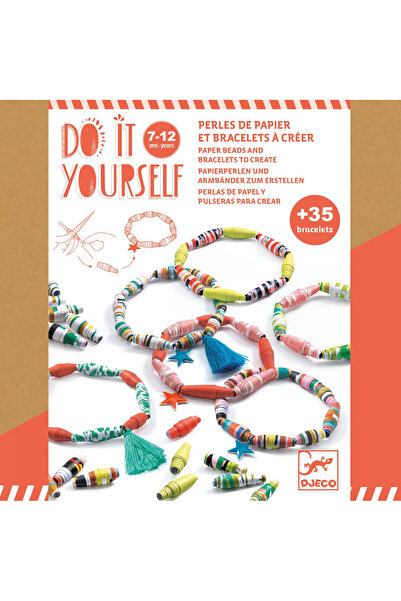 djeco Creative DIY Pop and Colorful Bracelets Game, Djeco, for children