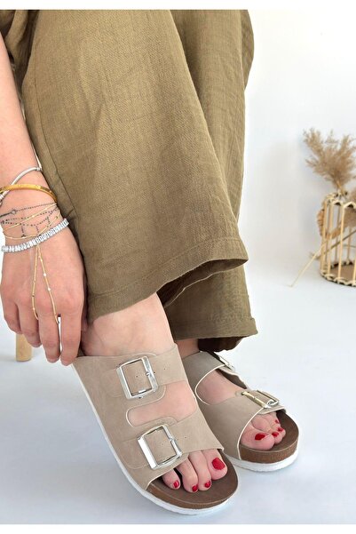 NESSİMO Skin Nubuck Slippers N263354