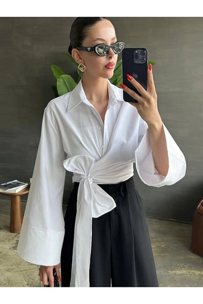 VirtuStore Bow Detail Shirt