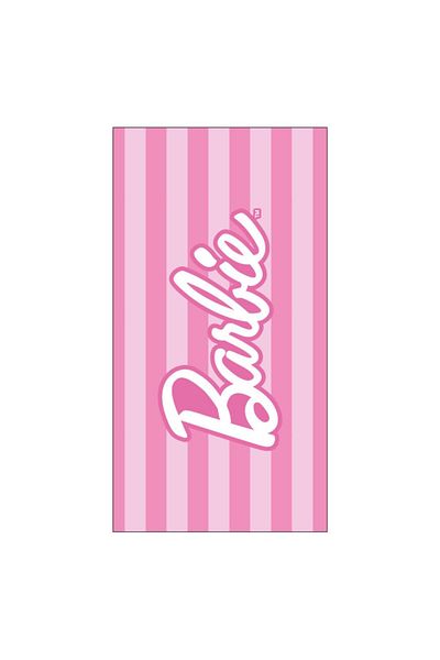 Barbie Beach Towel, Pink, 140 x 70 cm
