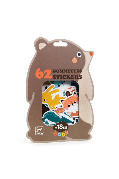 djeco The first stickers Forest Animals, Djeco, edition for various ages