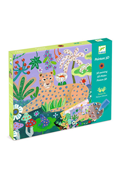 djeco Atelier de pictura Padurea tropicala, Djeco, varianta neutrala