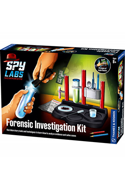 Thames & Kosmos Kit STEM Laborator de spionaj: Kit de investigare, Thames & Kosmos, super rezistent