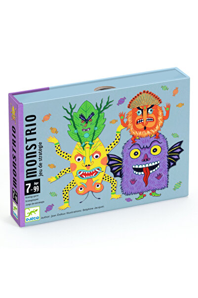 djeco Card game Monstrio, Djeco, extra kids version