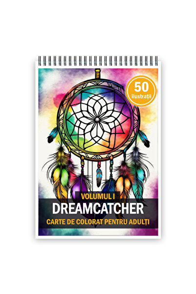 Legendary Gifts Carte de colorat pentru adulți, 50 de ilustrații, Prinzător d...