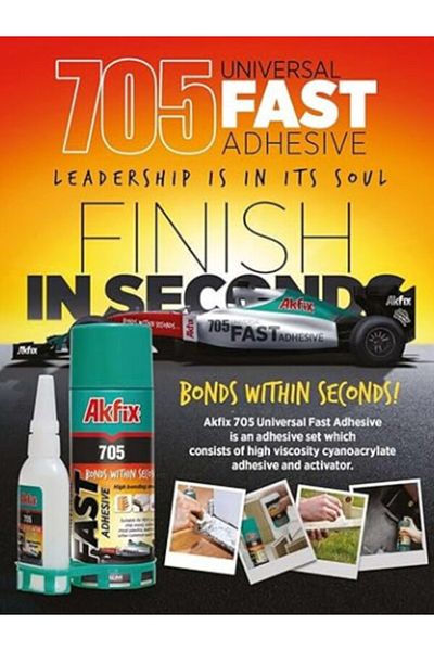 Akfix 705 bicomponent ultrafast superglue