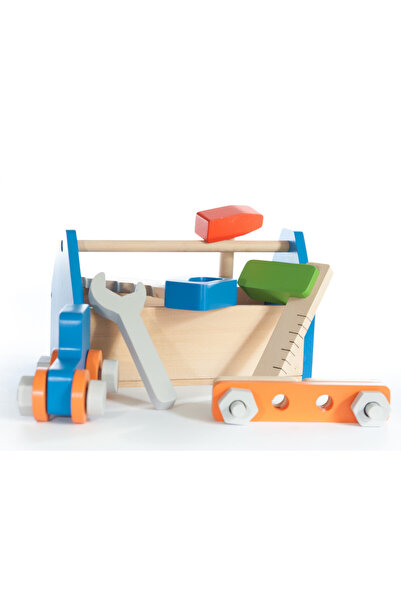 Marc toys Set de unelte din lemn, Marc toys, super distractiv