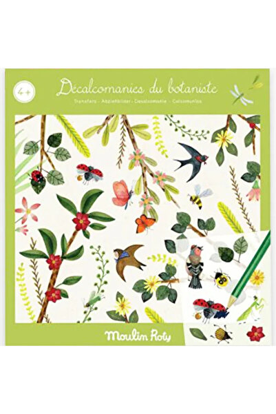Moulin Roty Botanist transfer stickers, Moulin Roty, varied kids collection