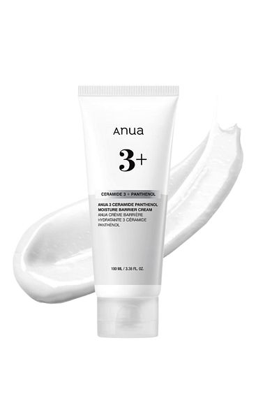 ANUA 3+ Ceramide Panthenol Moisture Barrier Cream, Hydrating Face Moisturizer for Normal Skin