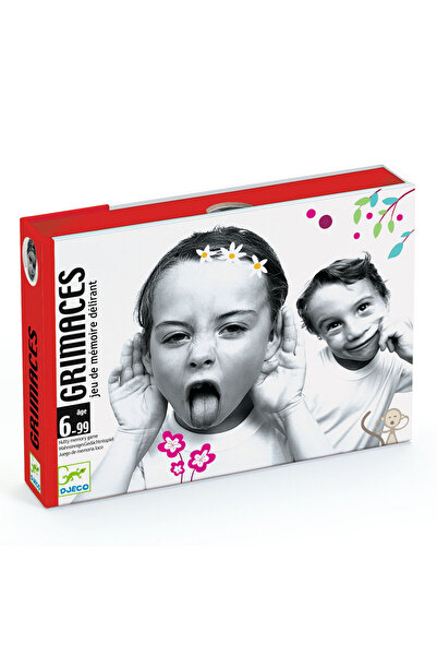 djeco Joc de carti Grimase, Djeco, super distractiv