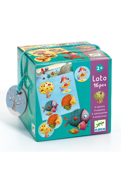 djeco Joc Loto cu anotimpuri, Djeco, editie pentru weekend