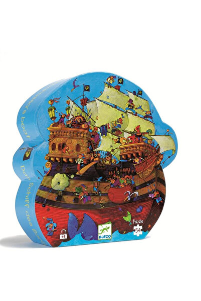 djeco Puzzle Corabia Barbarossa, Djeco, super rezistent