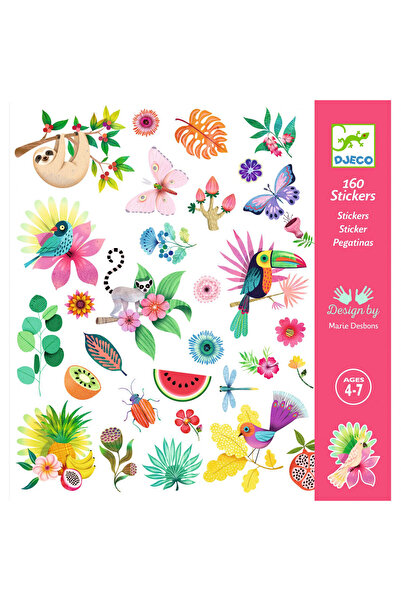 djeco Paradise stickers, Djeco, varied kids collection