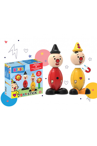 Clicstoys Stick-O Magnet Toy for Kids, Bumba