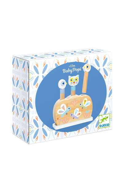djeco Jucarie pop-up BabyPopi, Djeco, super rezistent