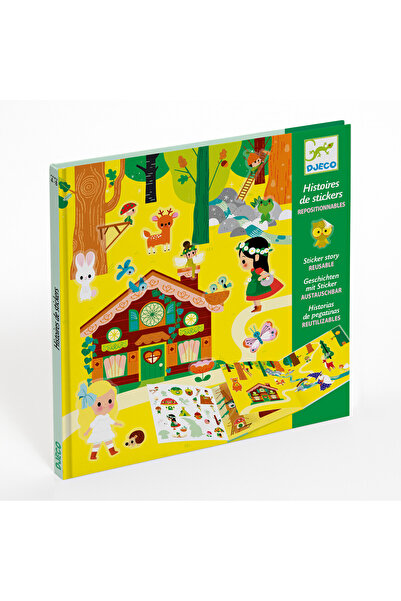 djeco Enchanted Forest repositionable sticker sheets, Djeco, edition for vari...