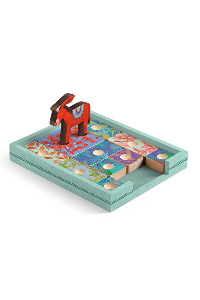 djeco Joc de logica Magarul rosu, Djeco, super distractiv