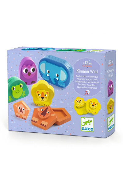 djeco Jucarie educativa bebe Kimami Wild, Djeco, super distractiv