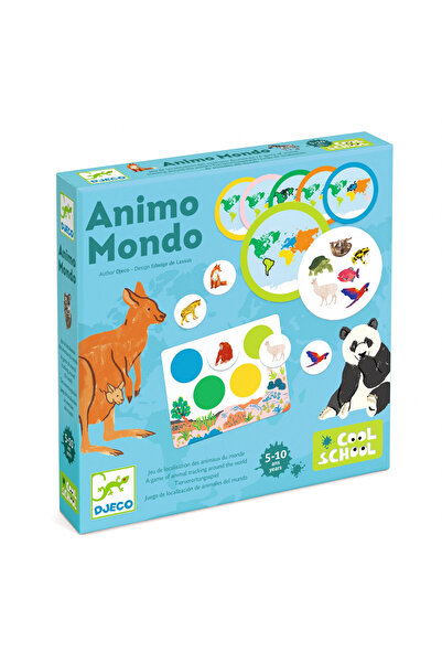 djeco Joc educativ Loto Animo mondo, Djeco, super distractiv