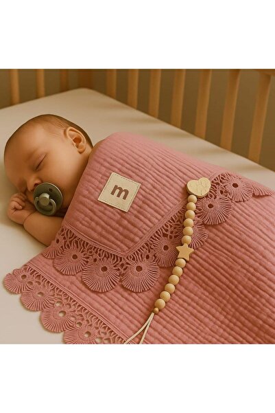 Genel Markalar LOVEMAXX MÜSLİN BATTANİYE TARAK EMZİK TUTACAĞI PREMİUM SET