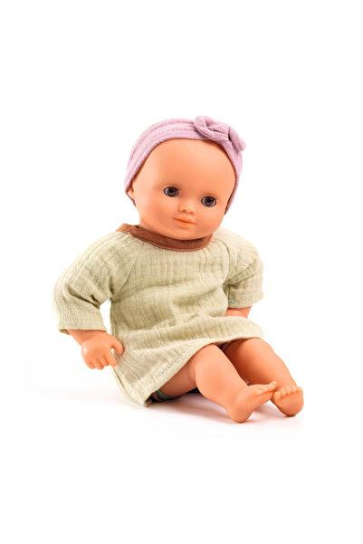 djeco Papusa bebelus Pistache, Djeco, super rezistent