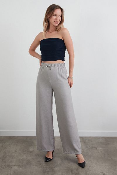 Fulla Moda Basic Strapless Bustier με ντραπέ στα πλαϊνά