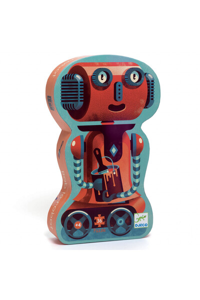 djeco Puzzle Robotul Bob, Djeco, kids plus edition