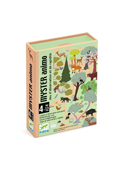 djeco Myster animo card game, Djeco, edition for various ages