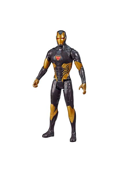 Marvel Avengers Iron Man Figure, Titan Hero Series, Black, 30 cm