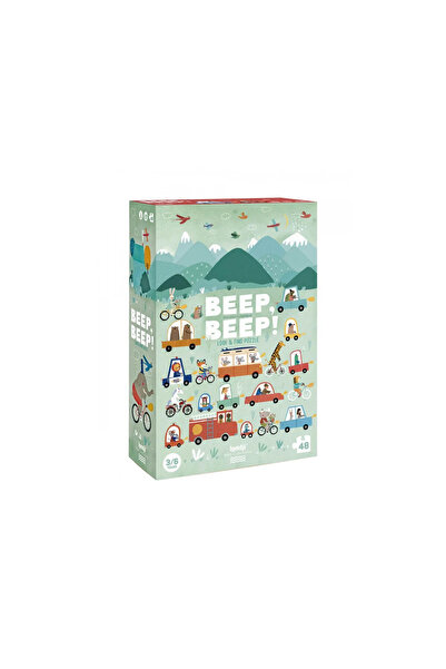 Londji Puzzle gigant Beep Beep! Londji, super rezistent