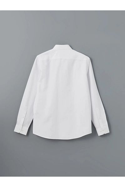 LC Waikiki Slim Fit Long Sleeve Dobby Men's Shirt