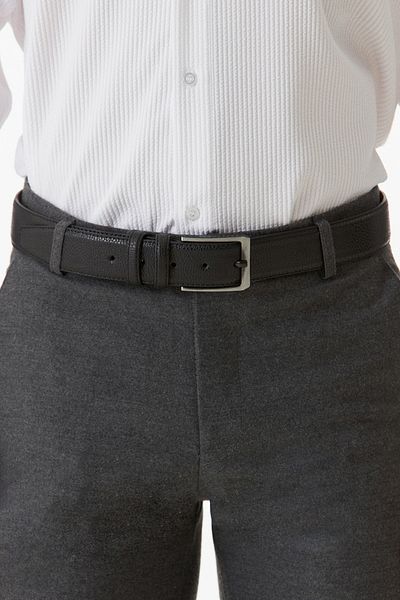 Fulla Moda Κλασική δερμάτινη ζώνη