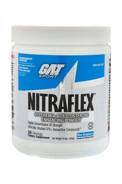 GAT Nitraflex Dietary Supplement - Blue Raspberry