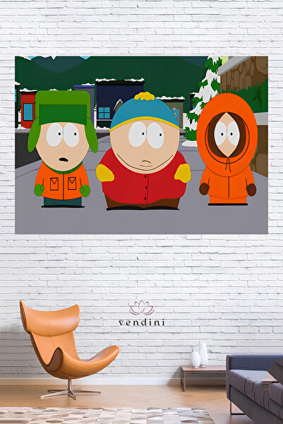 Vendini سجادة حائط ساوث بارك، كيني، كارتمان وكايل