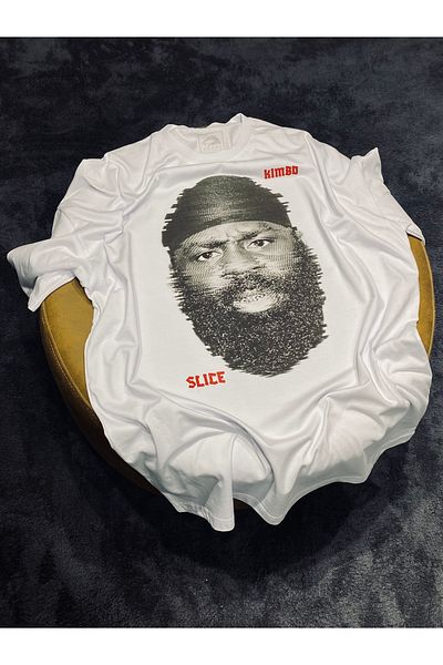 Spark Collection Λευκό μπλουζάκι UFC Kimbo Slice 100% βαμβακερό Relax Mold Crew Neck