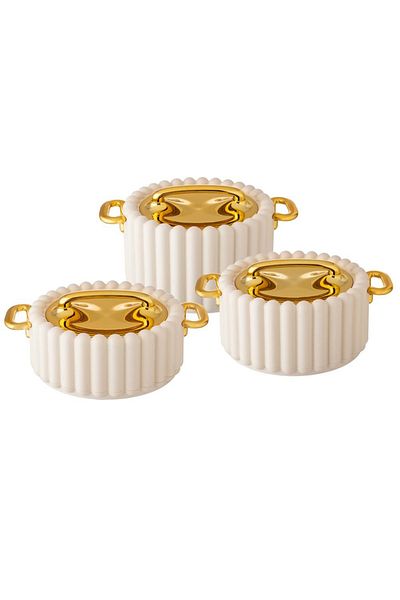 Generic طقم حافظات طعام 2500/2000/1500مل