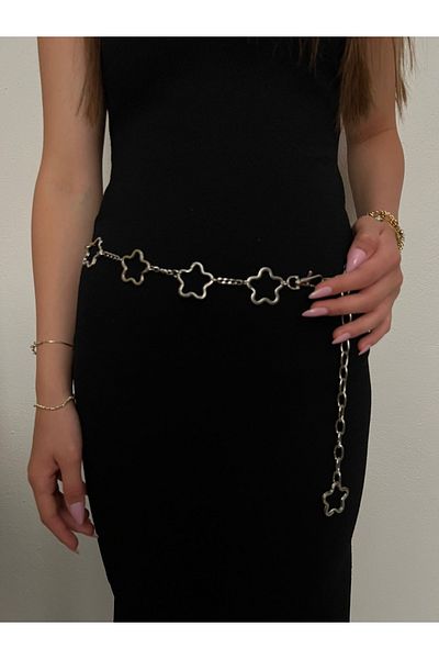 Eksibir Chain Belt Women's Belt Dress Belt Trouser Belt