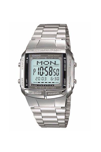 Casio Casio Men's Digital Watch with Metal Strap DB-360-1ADF