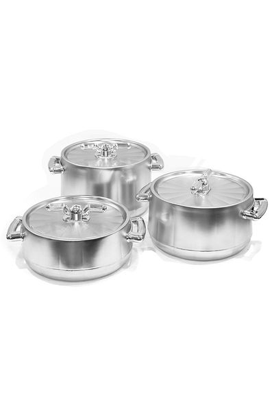 Generic طقم حافظات طعام 2500/2000/1500مل