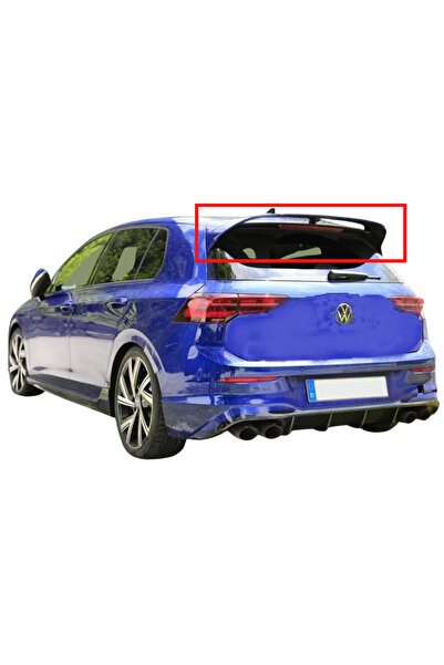 TÜRKSET GOLF 8 RS SPOİLER ((PARLAK SİYAH BOYALI))