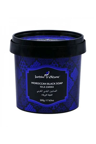 Jardin D Oleane Garden Olian - Moroccan Traditional Soap with Blue Nila - 500g