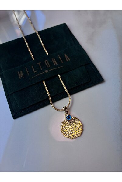 Miltonia 925s Gümüş Nazarlık Kolye